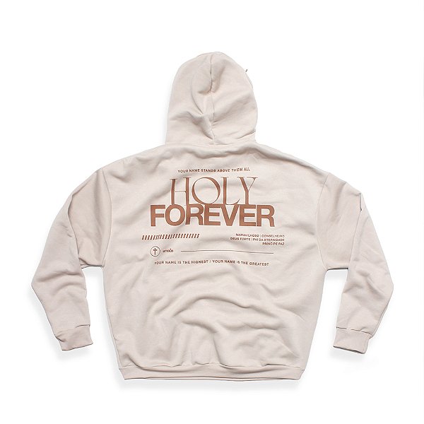 MOLETOM OVERSIZED HOLY FOREVER (CAQUI)