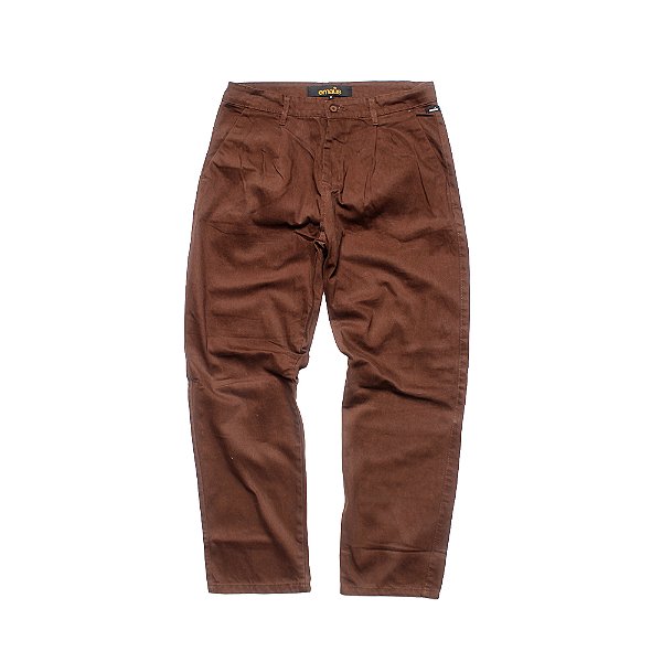 CALÇA DE SARJA (MARROM)