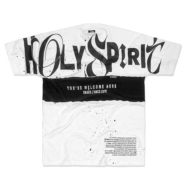 CAMISETA OVERSIZED HOLY SPIRIT CUSTOM 6.0