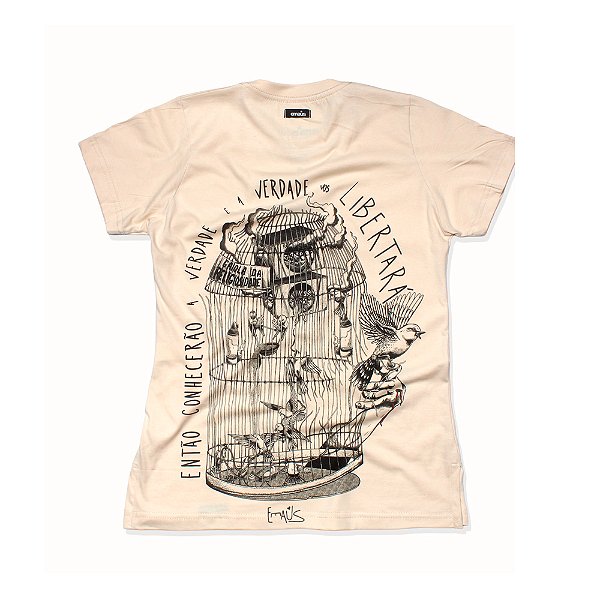 CAMISETA FEMININA LIBERTARÁ