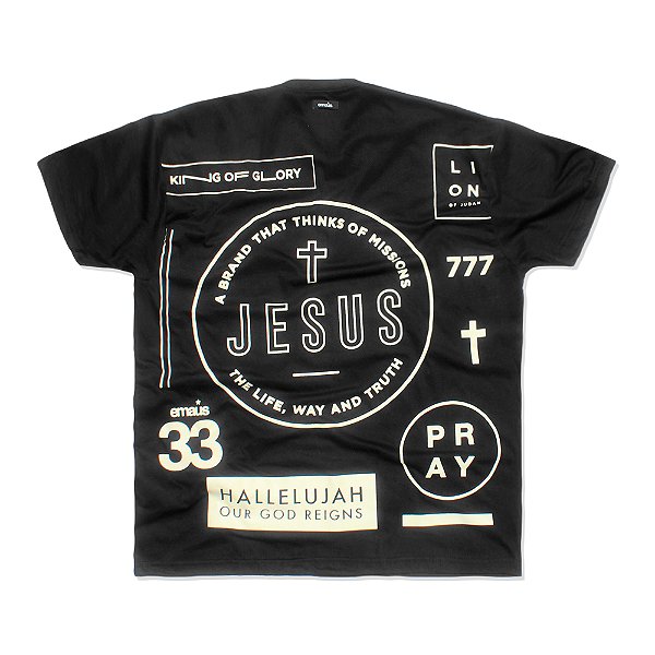CAMISETA STREET HALLELUJAH (BLACK)