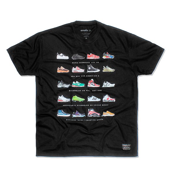 CAMISETA STREET SNEAKERS (BLACK)