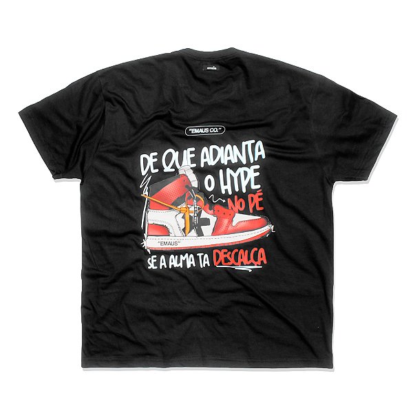 CAMISETA STREET STATUS X ESSÊNCIA (BLACK)