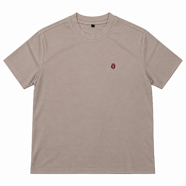 CAMISETA TECH MODAL REDEEMED HEART (BEGE)