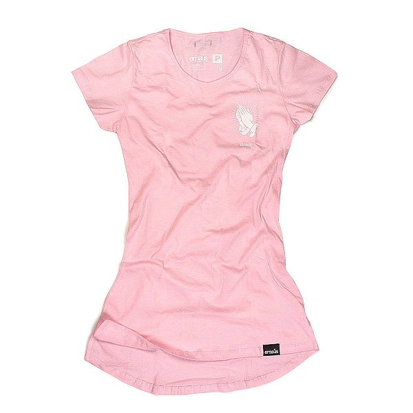 Camiseta longline feminina evangelica Clearance