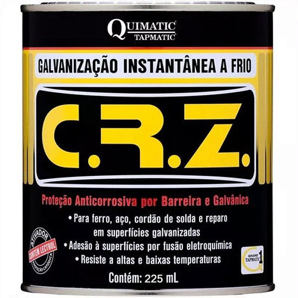 CRZ - Galvanização a Frio - 225 ml - Quimatic