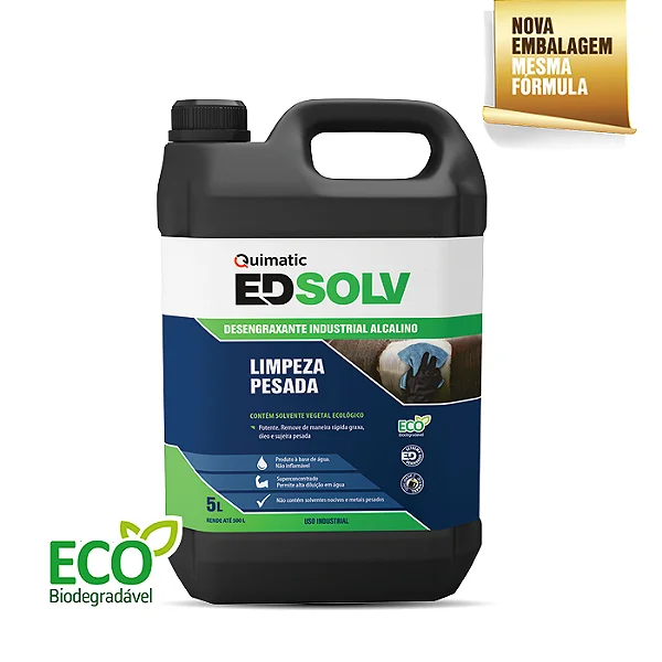 Desengraxante - ED Solv - 5L Quimatic DS2