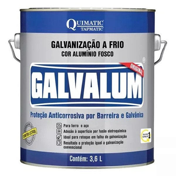 GALVALUM - Galvanização a Frio - 3,6 L - Quimatic