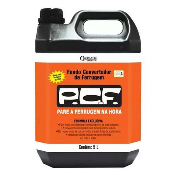 PCF - Primer Convertedor De Ferrugem 5L - Quimatic