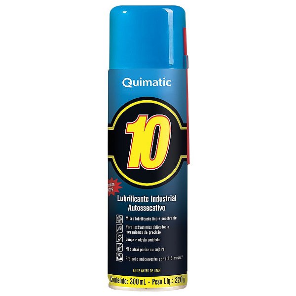 QUIMATIC 10 - Protetivo Não Oleoso - Aerossol 300 mL – Quimatic