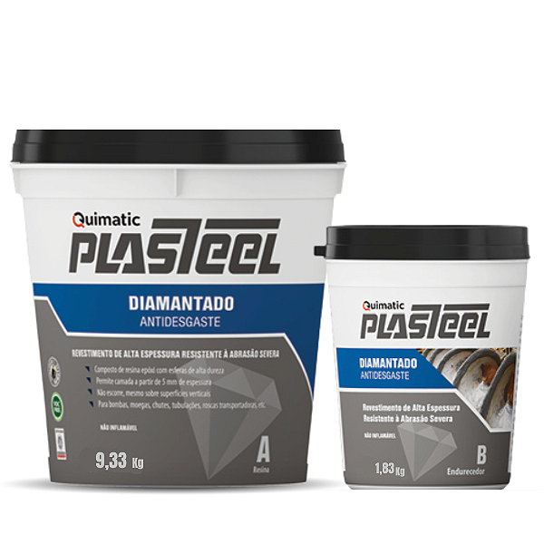 Plasteel Diamantado 4:1 - 9,3 kg