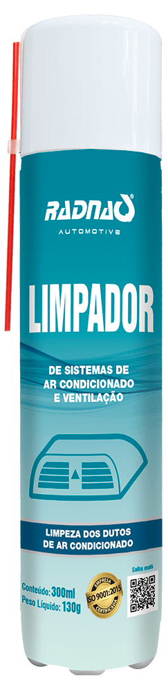 Limpador Ar Condicionado e Ventilação Radnaq 300ml
