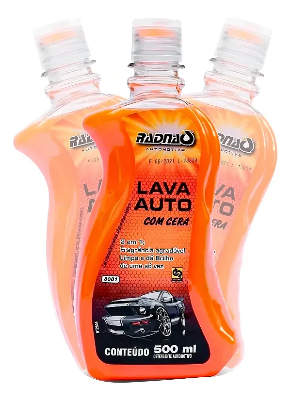 Lava Auto com Cera Radnaq 500 ml