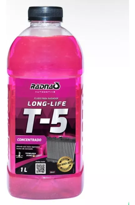 Fluido para Radiador Long-Life T-5 Radnaq 1L