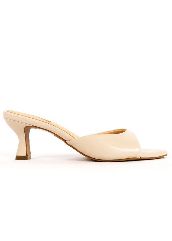 TAMANCO EM COURO ELIZABETH OFF WHITE