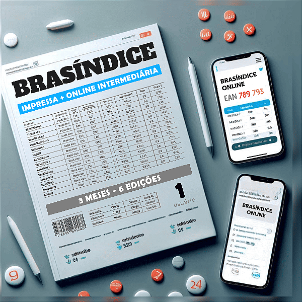 REVISTA + BRASÍNDICE ONLINE INTERMEDIÁRIA - 3 MESES (6 EDIÇÕES)