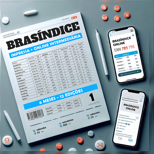 REVISTA + BRASÍNDICE ONLINE INTERMEDIÁRIA - 6 MESES (12 EDIÇÕES)