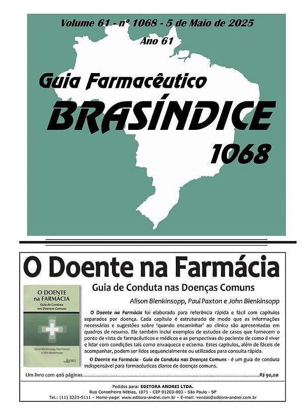 GUIA BRASÍNDICE EDIÇÃO AVULSA EDIÇÃO 1068