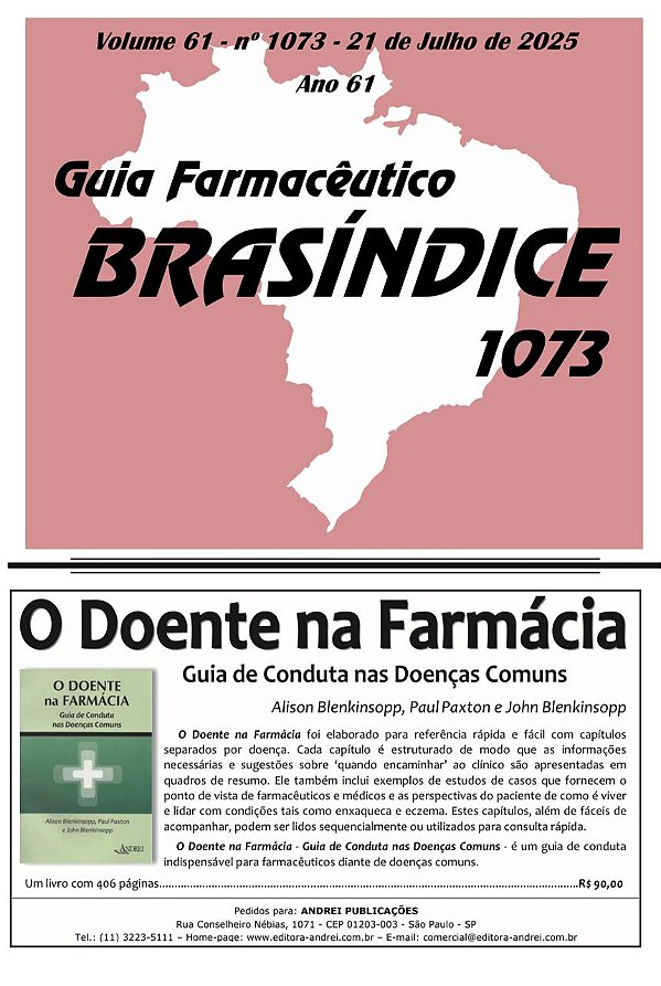 GUIA BRASÍNDICE EDIÇÃO AVULSA EDIÇÃO 1073