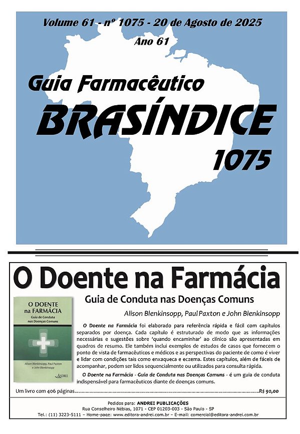 GUIA BRASÍNDICE EDIÇÃO AVULSA EDIÇÃO 1075