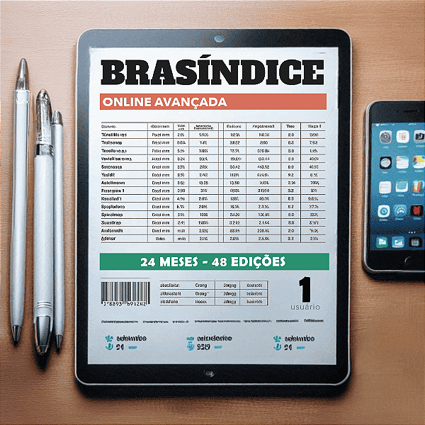 BRASÍNDICE ONLINE AVANÇADA - 24 MESES (48 EDIÇÕES)