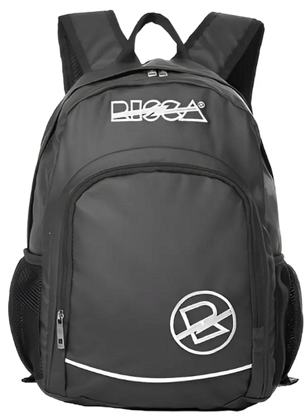 Mochila Risca Impermeável Emborrachada Preta 9080-01