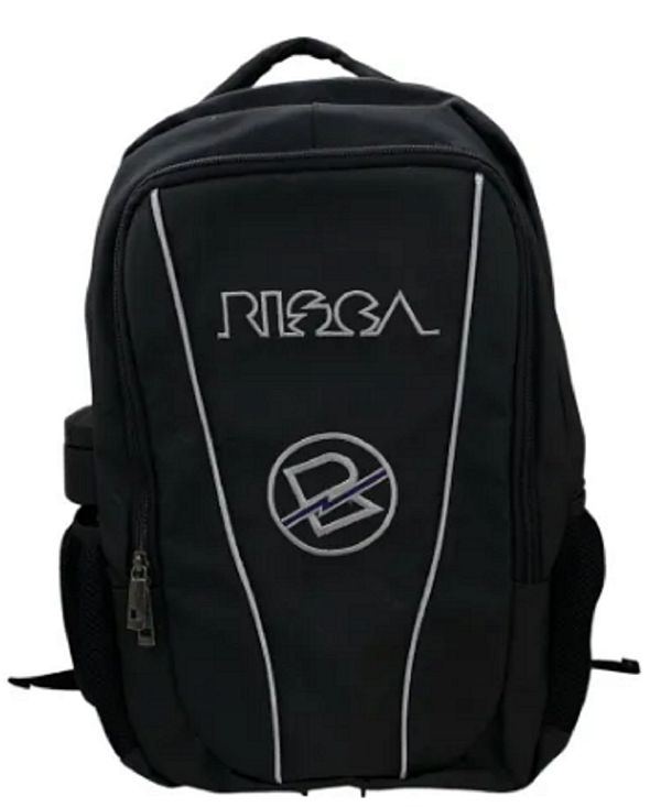 Mochila Risca Impermeável Emborrachada Preta 9081-01