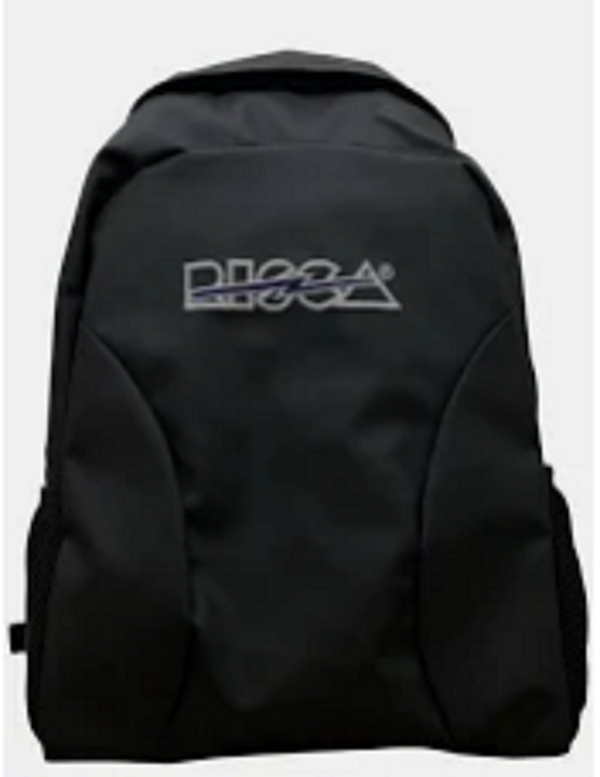 Mochila Risca Impermeável Emborrachada Preto Com Azul 9076-02