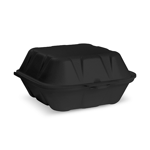 Bandeja Hamburgueira EPS Preta CH-003  50un | Copobras