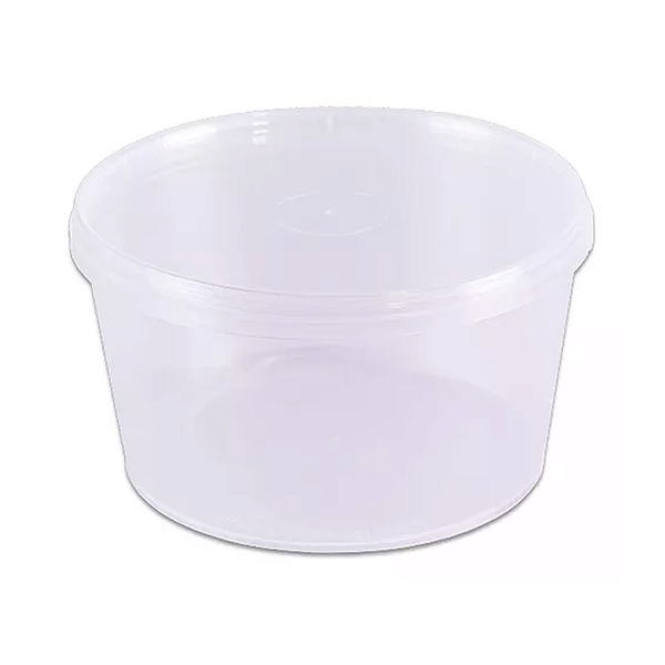 Pote Redondo com Lacre 1.000ml 10un | Prafesta