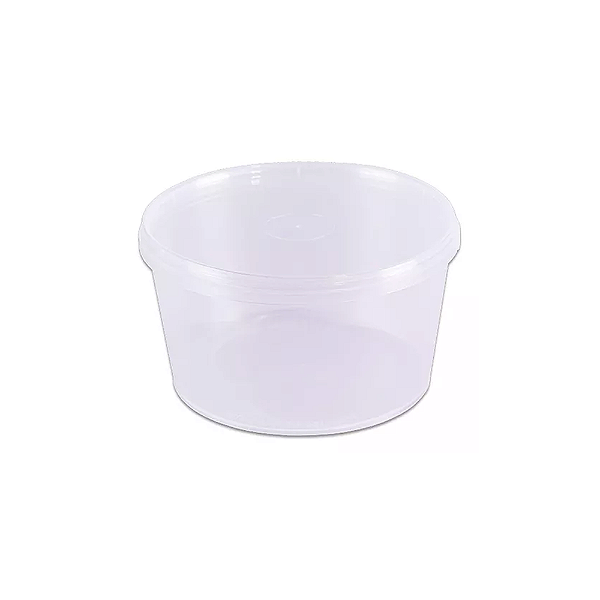 Pote Redondo com Lacre 250ml C/10 | Prafesta
