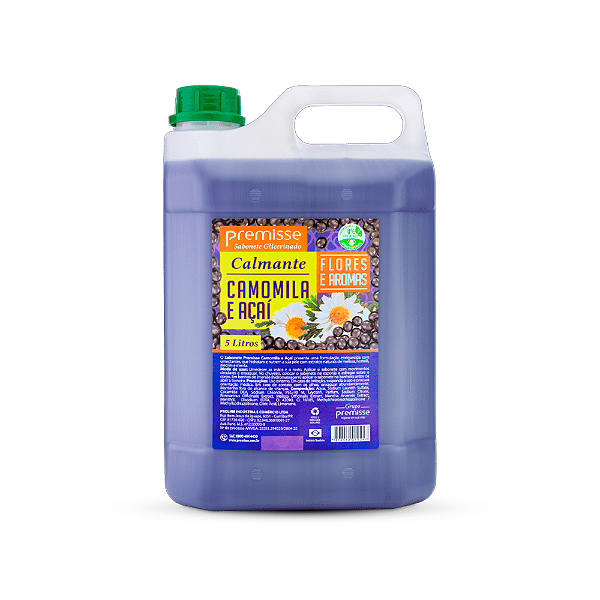 Sabonete Liquido 5 Litros Açai e Camomila | Premisse