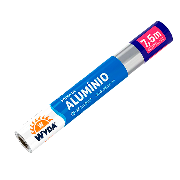 Papel Alumínio 30cmx7,5m | Wyda