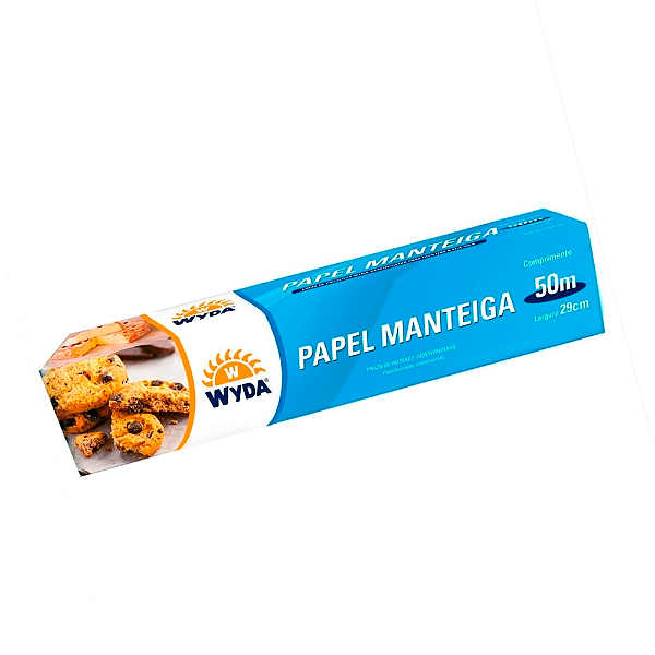 Papel Manteiga 29cmx50m | Wyda
