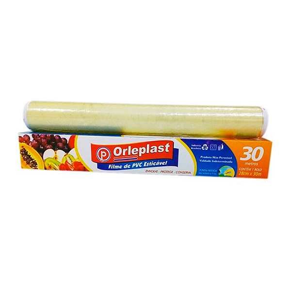 Filme PVC 28cm x 30m | Orleplast