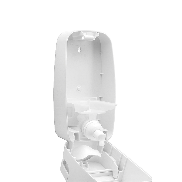 Saboneteira Invoq Branca Compacta para Sabonete Espuma | Premisse