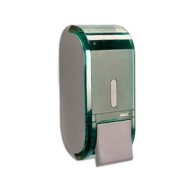 Saboneteira Urban Compacta Verde Glass Caixa com 6un | Premisse