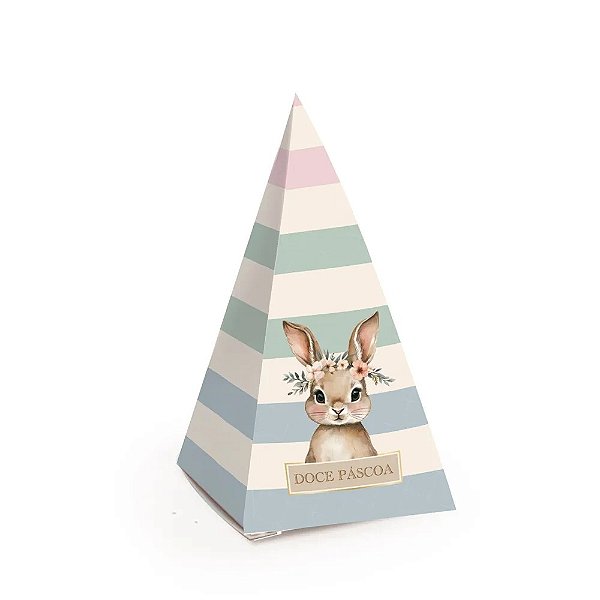 Caixa Cone Pequena de Páscoa Sortida 10un | Cromus