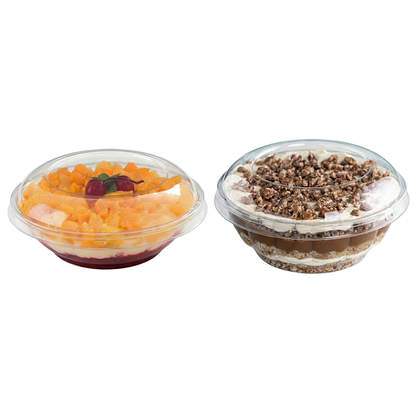 Embalagem para Doces e Salgados com Tampa G-684 750ml - 10 un | Galvanotek