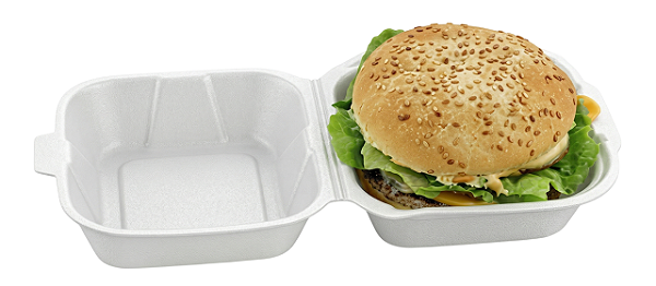 Bandeja para Hambúrguer EPS CH-002 - C/100un | Copobras