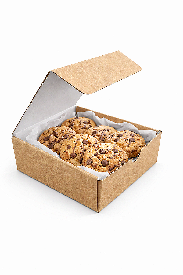 Caixa Para Cookies Kraft | Zeki