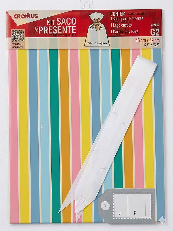 Embalagem Presente 45x59 Sortidas | Cromus
