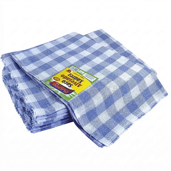 Saco Alvejado Xadrez 50x70 | Flabom
