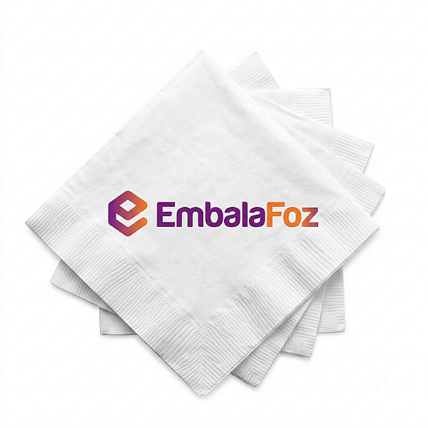 Guardanapos Personalizados com Sua Marca | Impressão Sob Encomenda