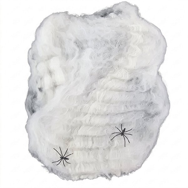 Teia de Aranha Branca Spider Webs | Modamix