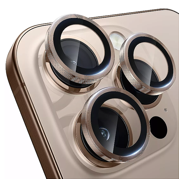 Lente de Câmera - Brava® - iPhone 16 Pro e Pro Max – Cor Desert.