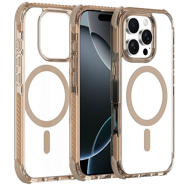 Capa EcoTech BRAVA® – Lançamento para iPhone 16 Pro Max (Desert)