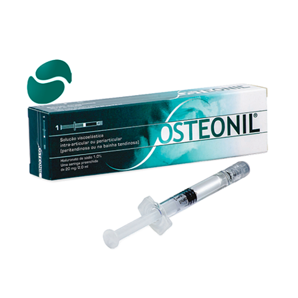 Osteonil Injetável 20mg - Hialuronato de sódio 1% - TRB Pharma