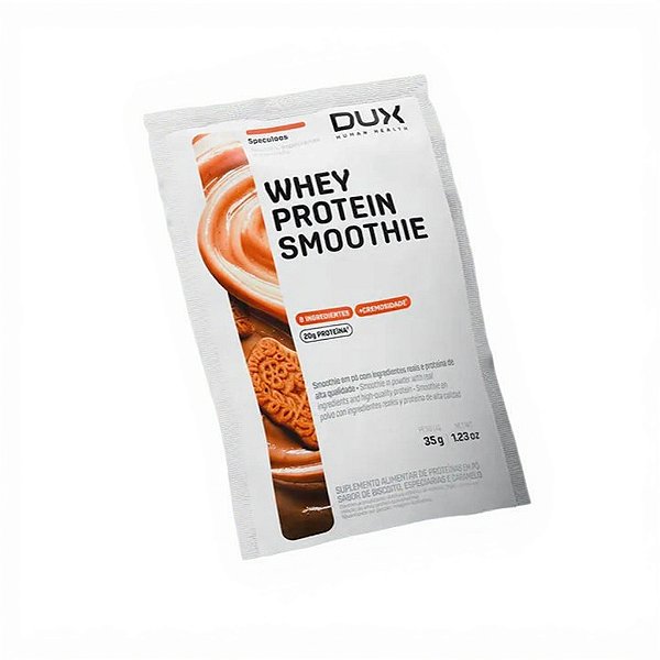Whey Protein Smoothie Sachê 35g Speculoos DUX (caixa 10 sachês)