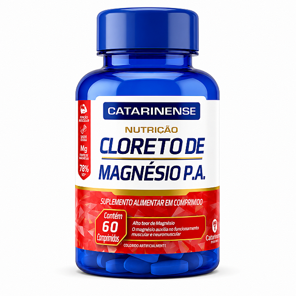 Cloreto de Magnesio PA - 60 cpas - Catarinense